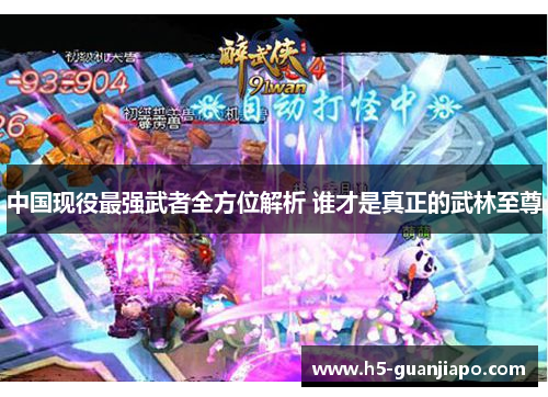中国现役最强武者全方位解析 谁才是真正的武林至尊
